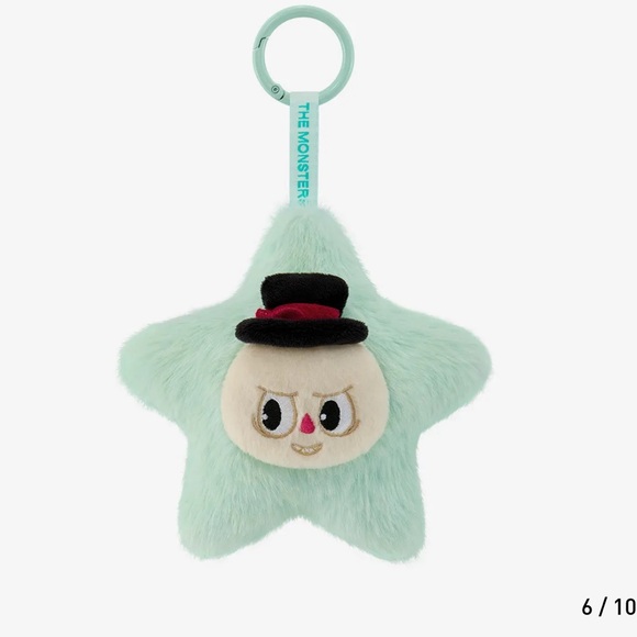 Pop Mart The Monsters Classic Series Sparkly Plush Pendant Blind Box- SPOOKY - Picture 1 of 3